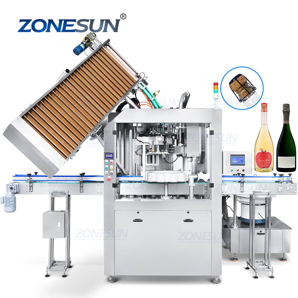 champagne corking machine