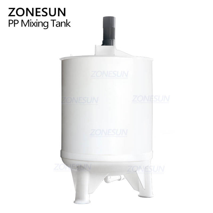 corrosive liquid mixing vessel