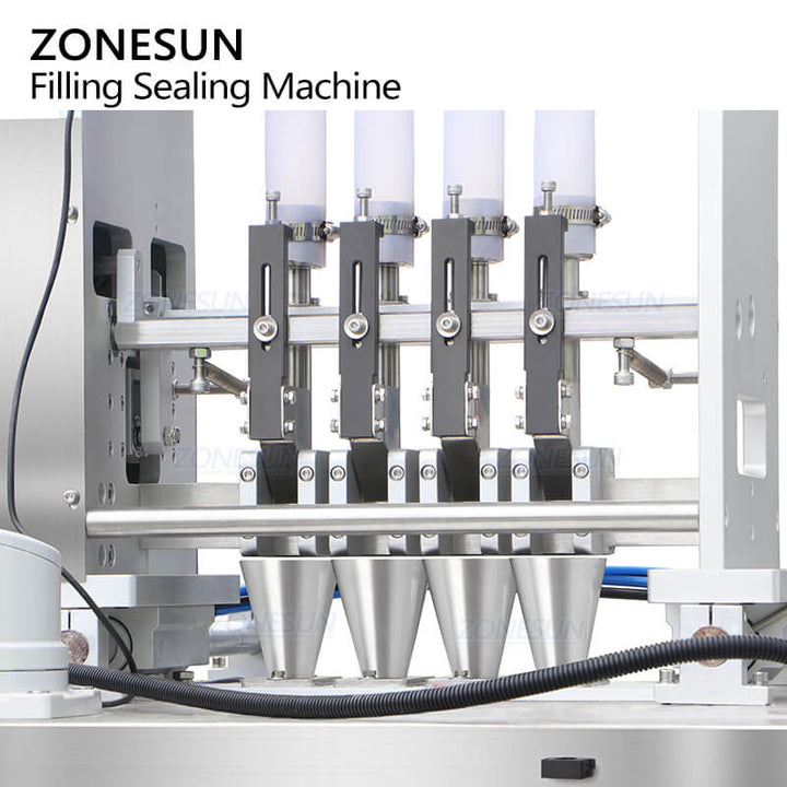 cup dosing hopper of salt packing machine