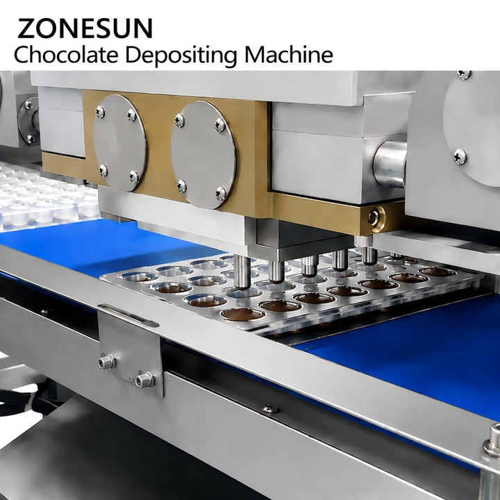 Customizable Depositing Nozzles of Chocolate Depositing Machine