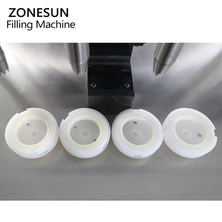 customized bottle molds of 4 color swirl filling machine