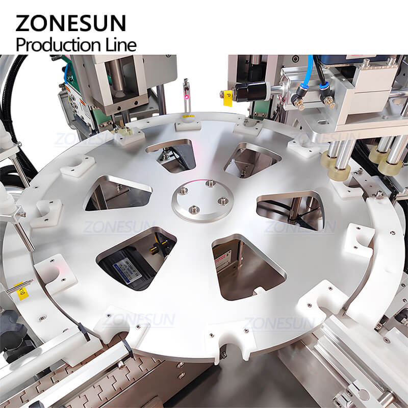 starwheel of ZS-AFCL8 monoblock filling and capping machine