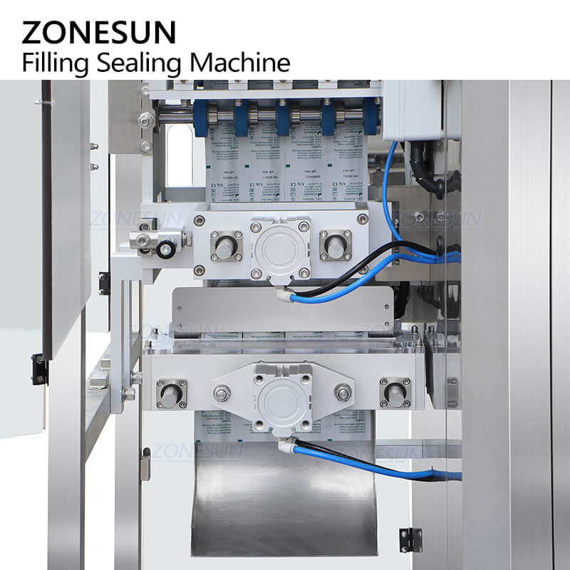 cutting system of salt sachet packing machine