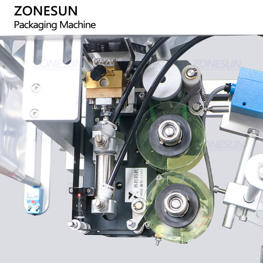 date coder of ZS-FS240L paste pouch packing machine