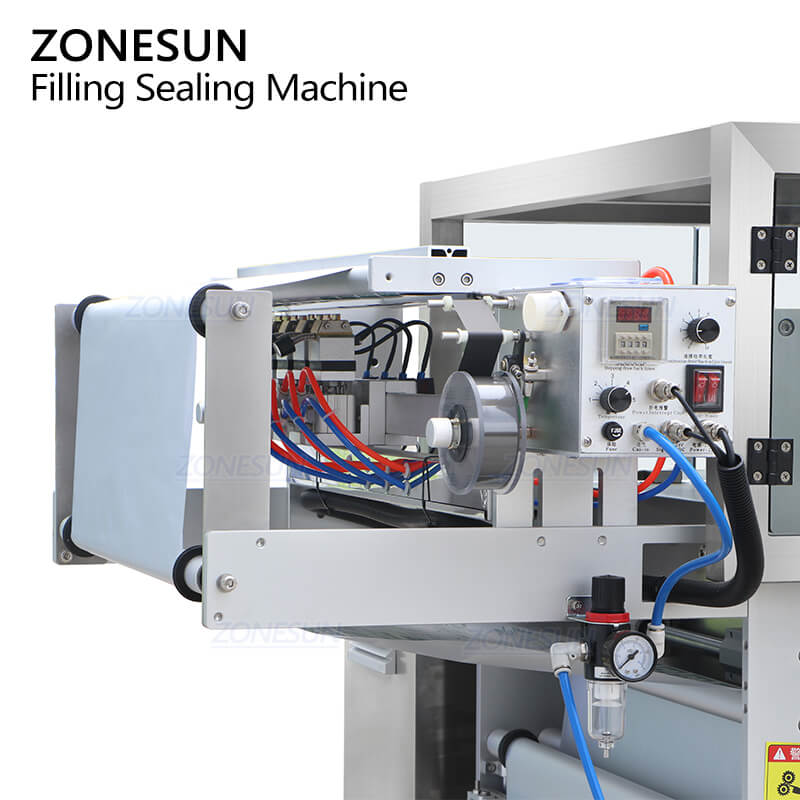 date coding system of packing machine
