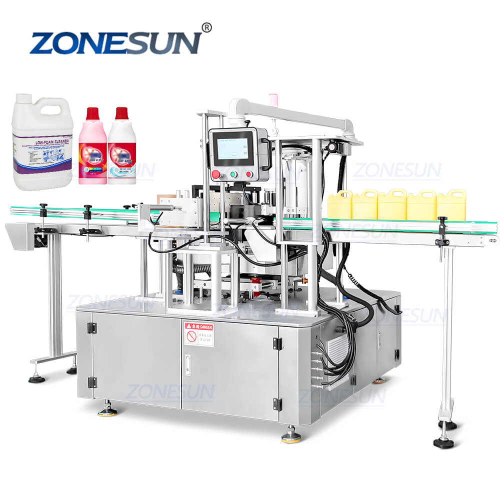 bottle hot melt glue labeling machine