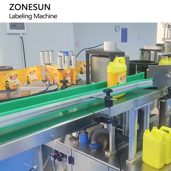 conveyor of bottle hot melt glue labeling machine
