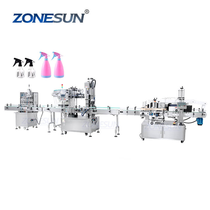 liquid detergent filling machine