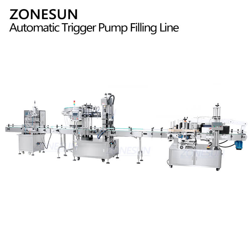 liquid detergent filling line-1