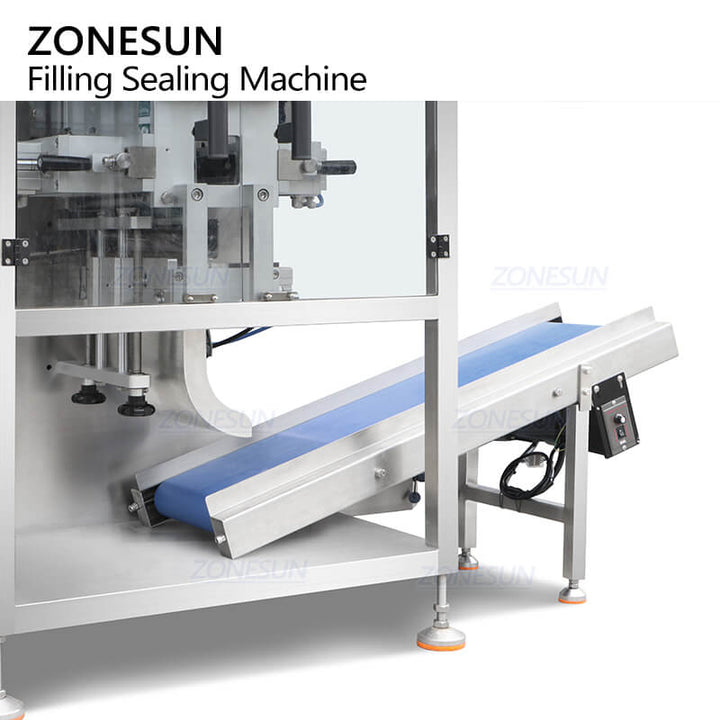 discharge conveyor of automatic granule packing machine