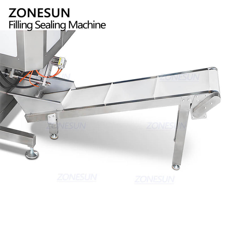discharge conveyor of automatic rotor pump salad sauce packing machine