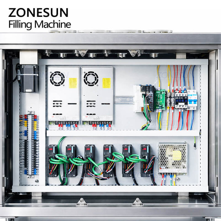 Electrical Components of cosmetic cream filling machine