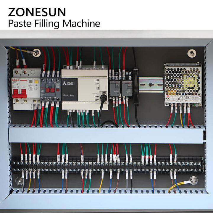 electric circuit of chili sauce filling machine