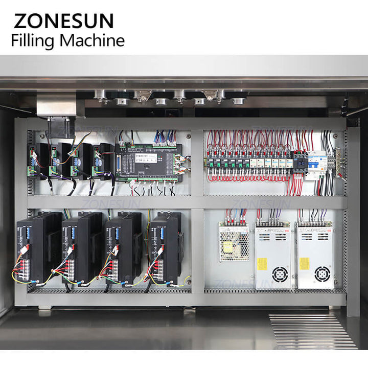 electric components of 4 color cream filling machine