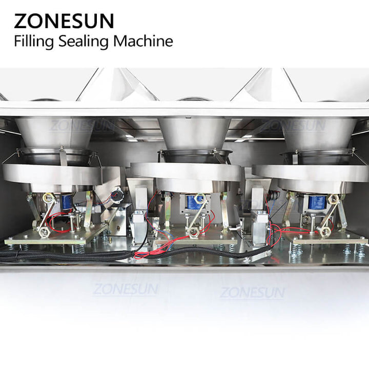 weighing scale of automatic nuts packaging machine
