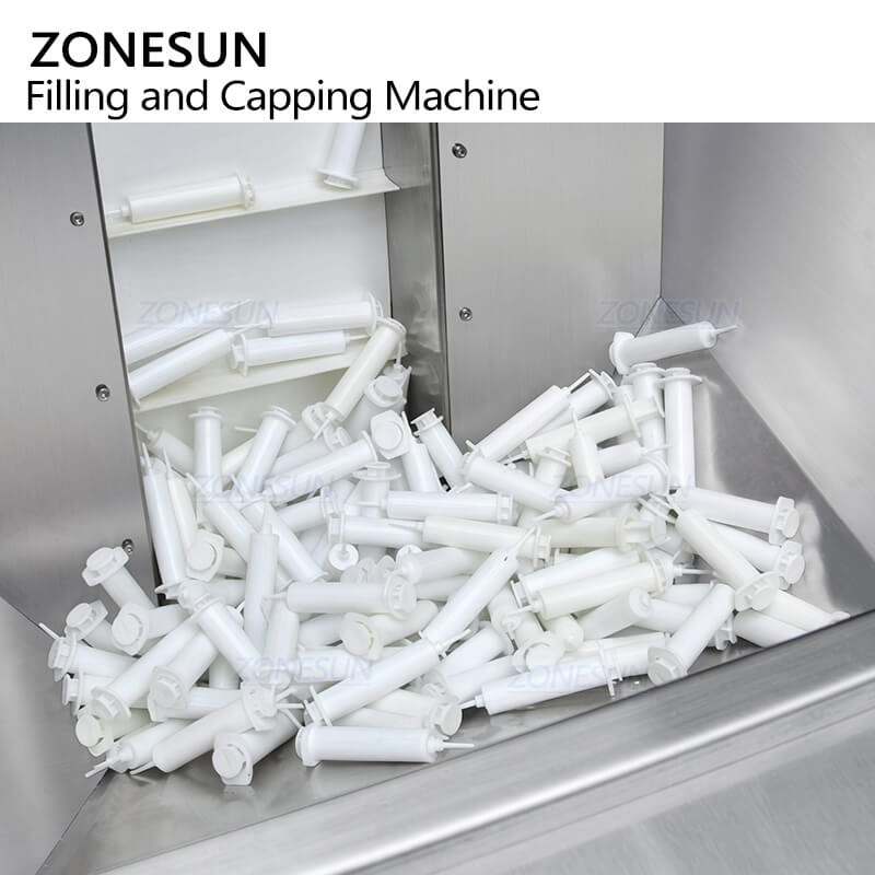 elevator feeder of automatic syringe filling machine