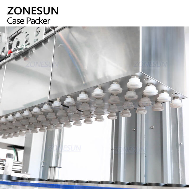 end effector of vertical case packer