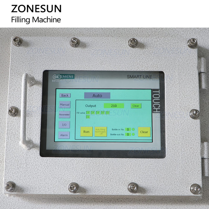 control panel of explosion proof filling machine