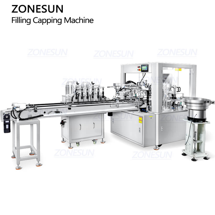 automatic vacuum filling machine for body mist