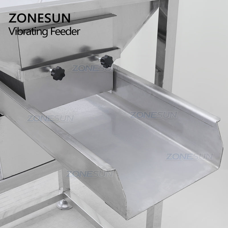 feeding outlet of vibratory feeder