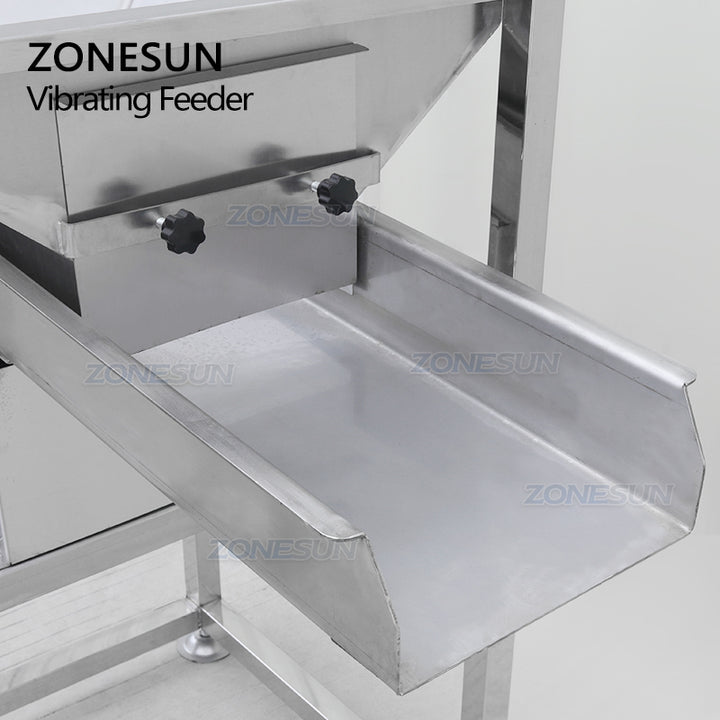 feeding outlet of vibratory feeder