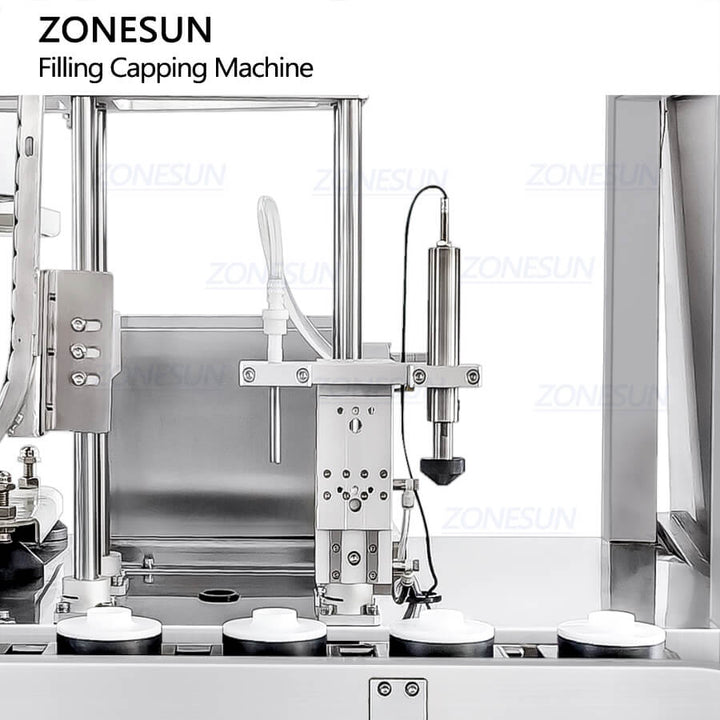 filling head of ZS-AFC48 automatic filling and capping machine