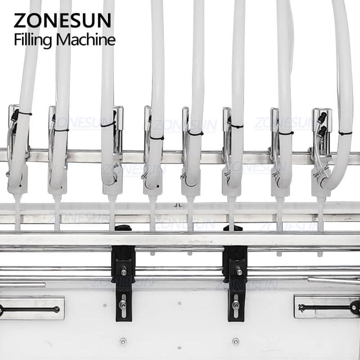 anti-dripping filling nozzles of ZS-CRC corrosive liquid filling machine