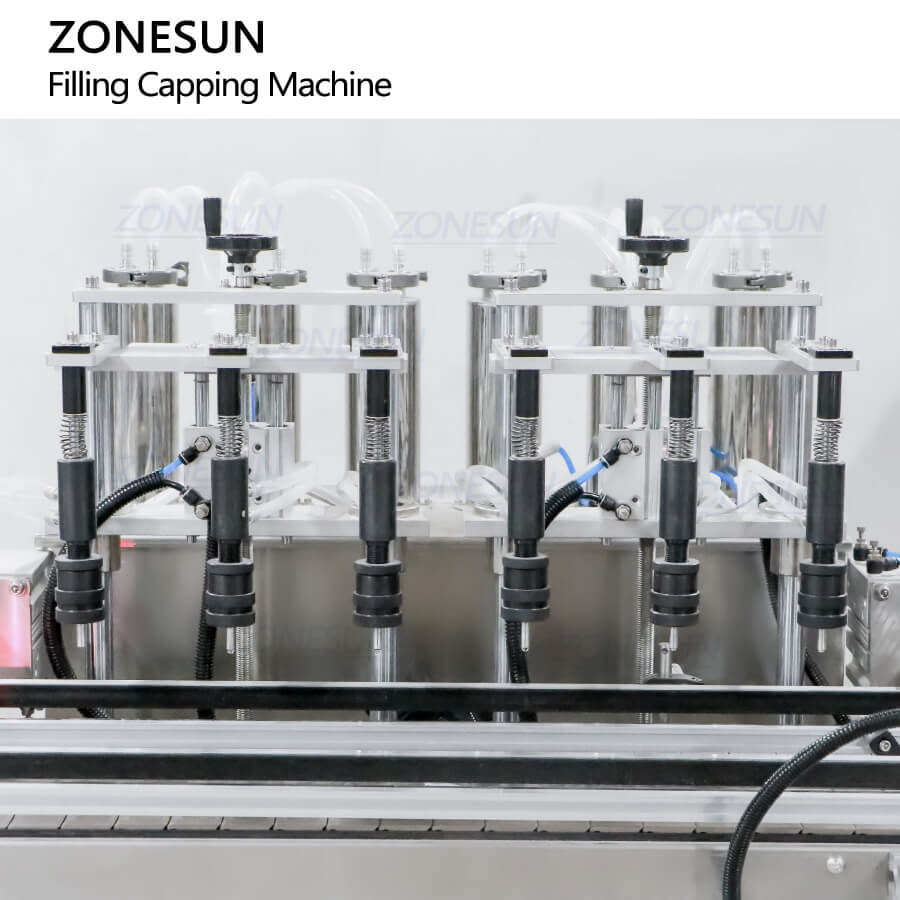filling nozzles of ZS-AFC9B automatic perfume filling machine