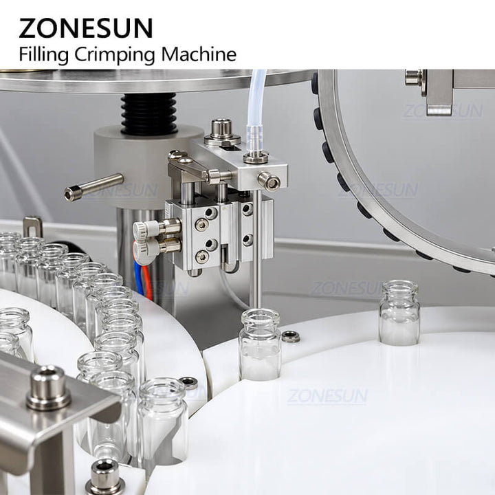 système de remplissage de la machine de capsulage de remplissage automatique de table