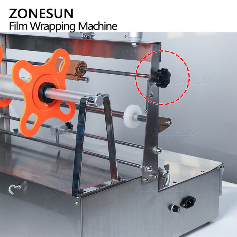 film holder of overwrapping machine