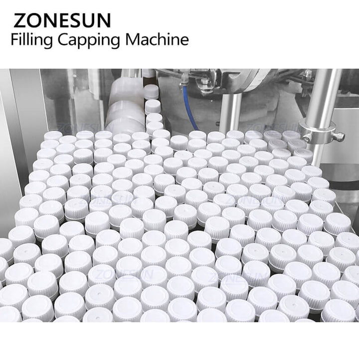 finished bottle collection tray of vial filling capping machine