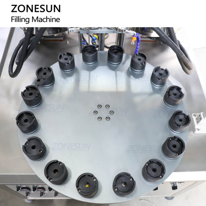 mixing mold of  ZS-LG4C dual-color swirl filling machine
