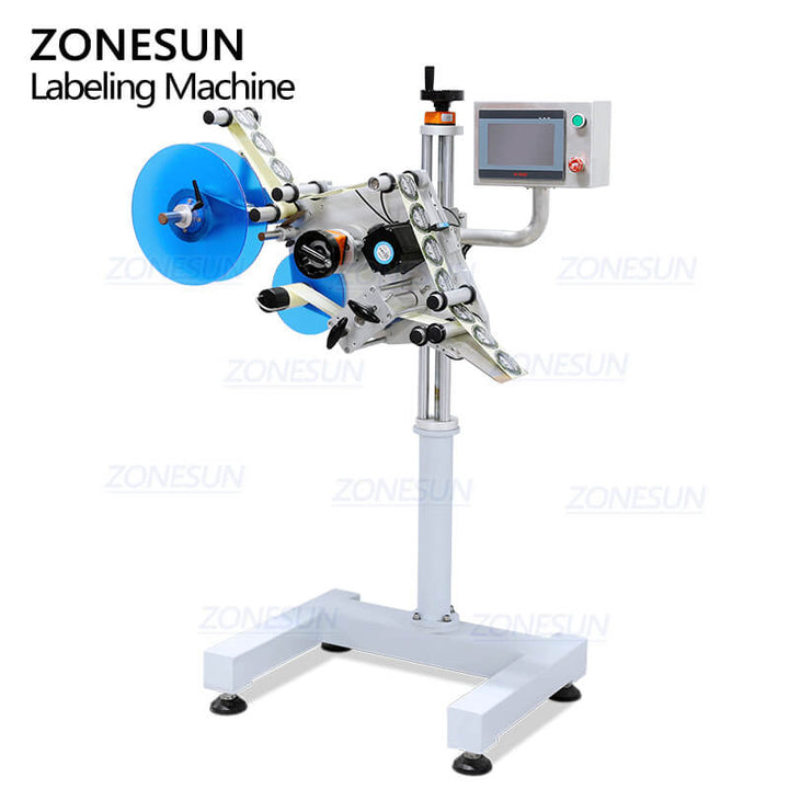 top side labeling machine