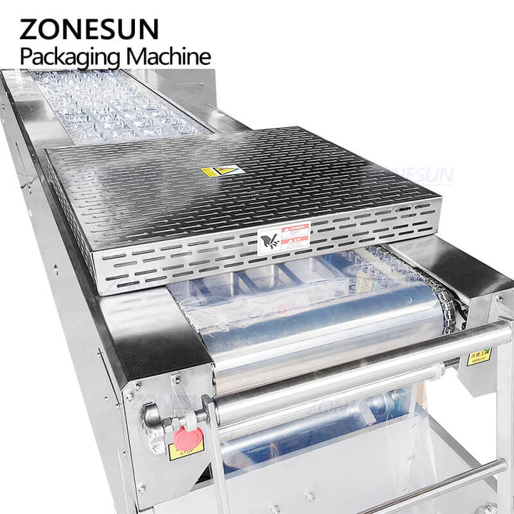 máquina de embalagem termoformadora industrial para alimentos