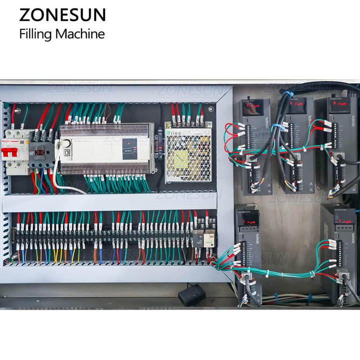 circuit of liquid soap filling machine