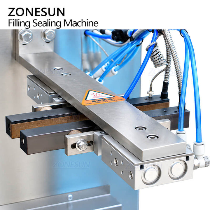 heat sealing structure of Premade Pouch Filling Sealing Machine