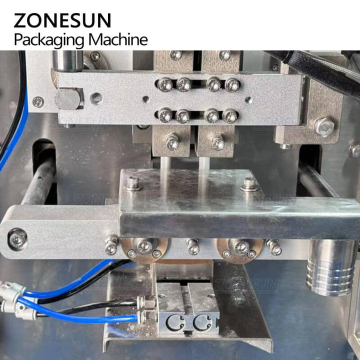 cutting structure of automatic fine granule packing machine