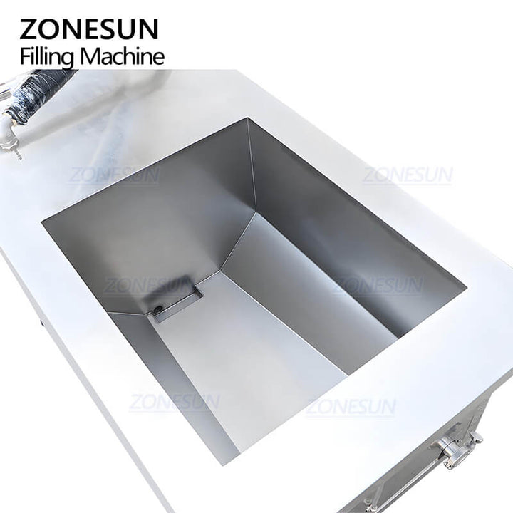 large heating hopper of filling machine