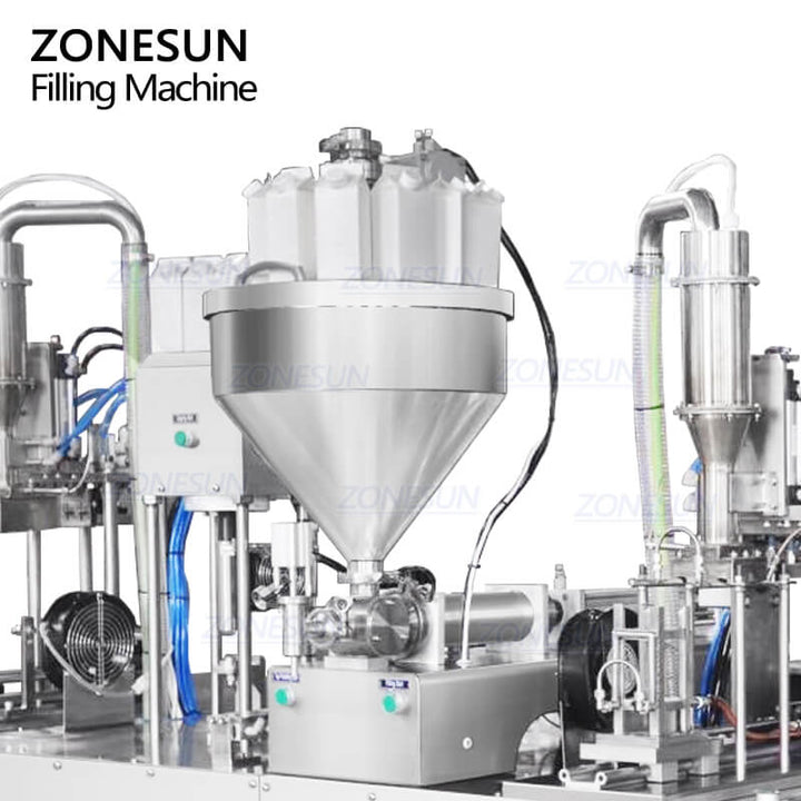 hopper of ZS-GTC1000 gable-top carton packaging machine