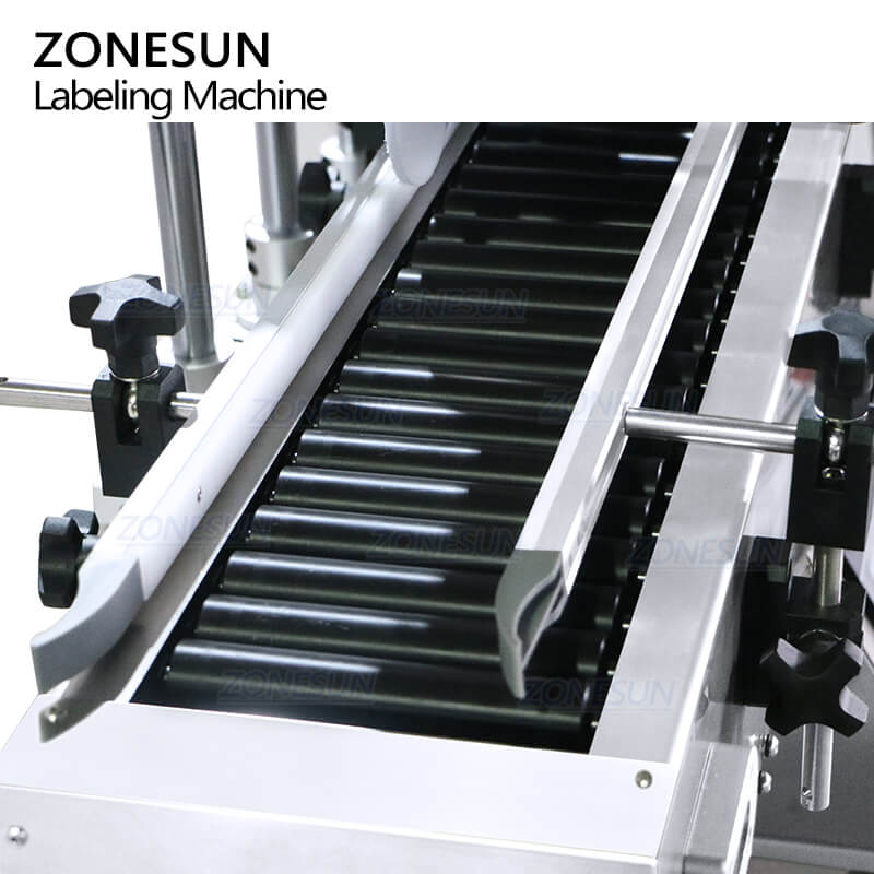 roller conveyor of automatic horizontal labeling machine