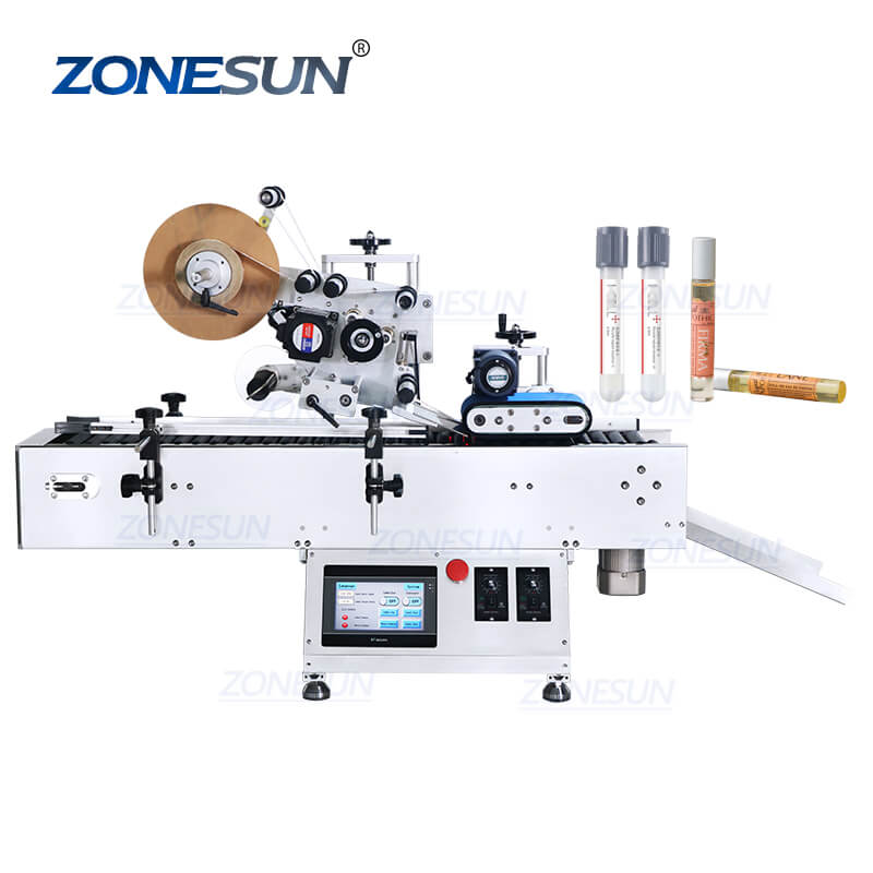 Horizontal Labeling Machine | ZS-TB800 Ampoule Labeler Applicator