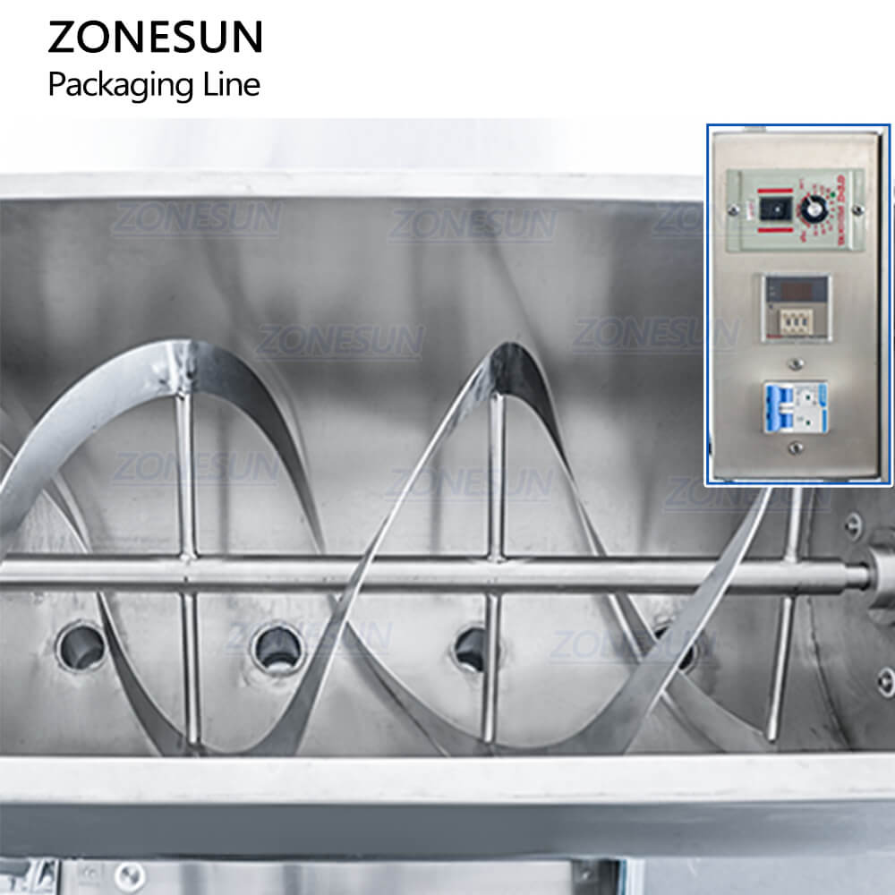 mixer of fruit jam filler machine