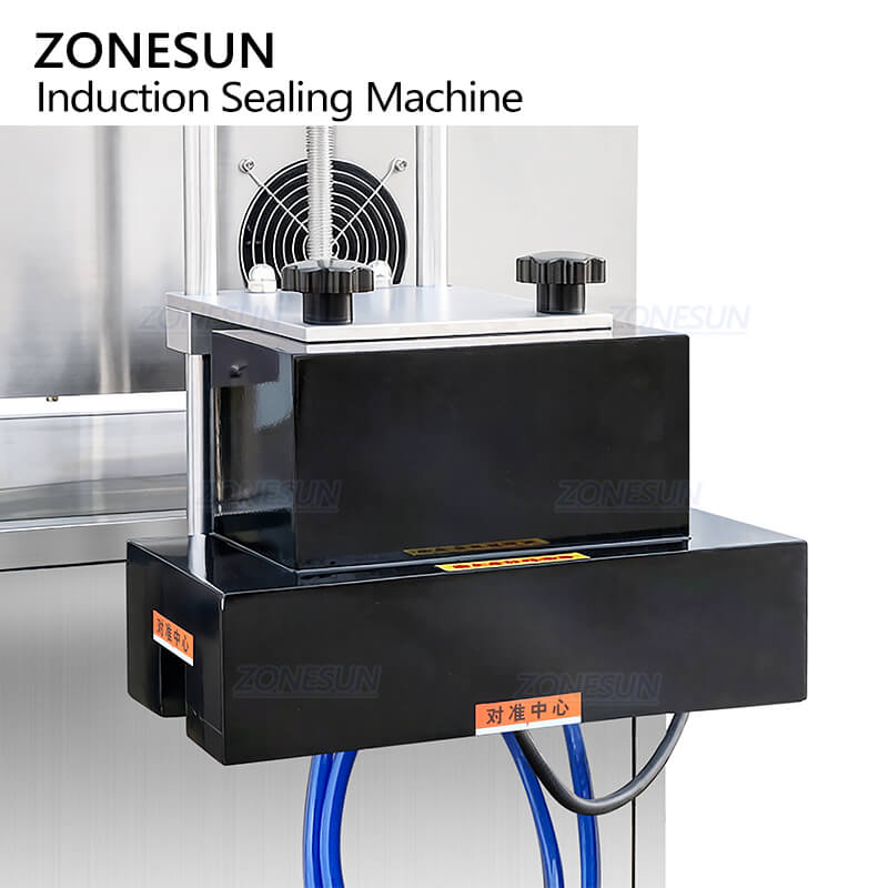 sealing structure of bottle induction sealing machine