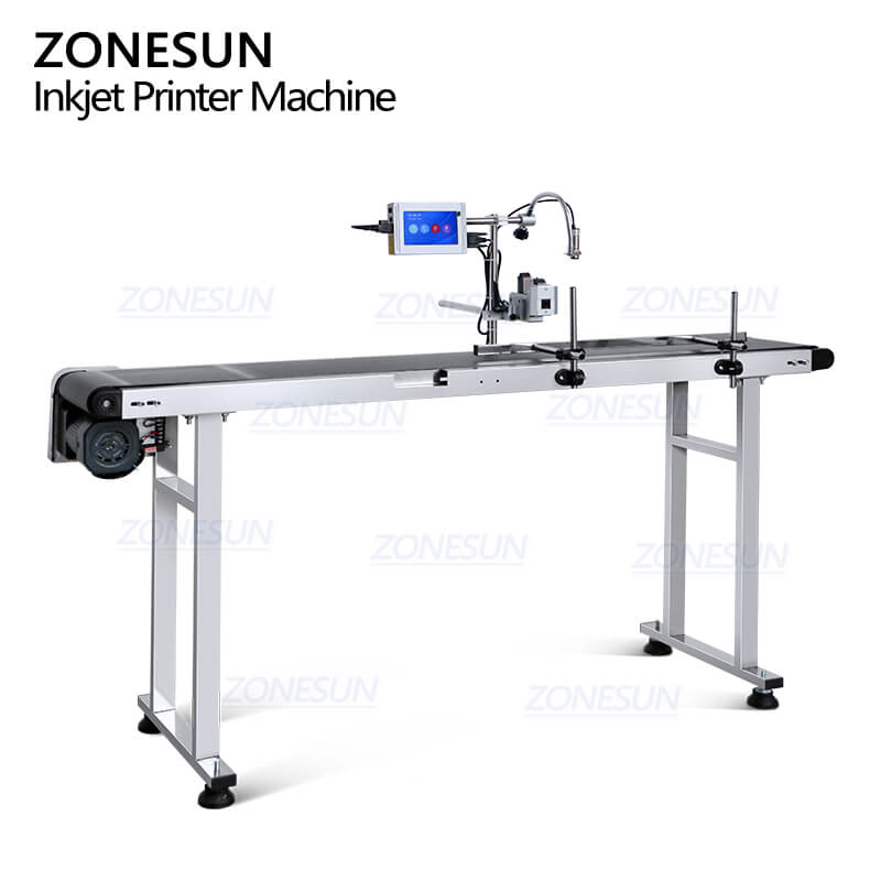 Material Coding Print Machine High Speed Touch Screen Online Inkjet Printer Logo Date Batch Number ...