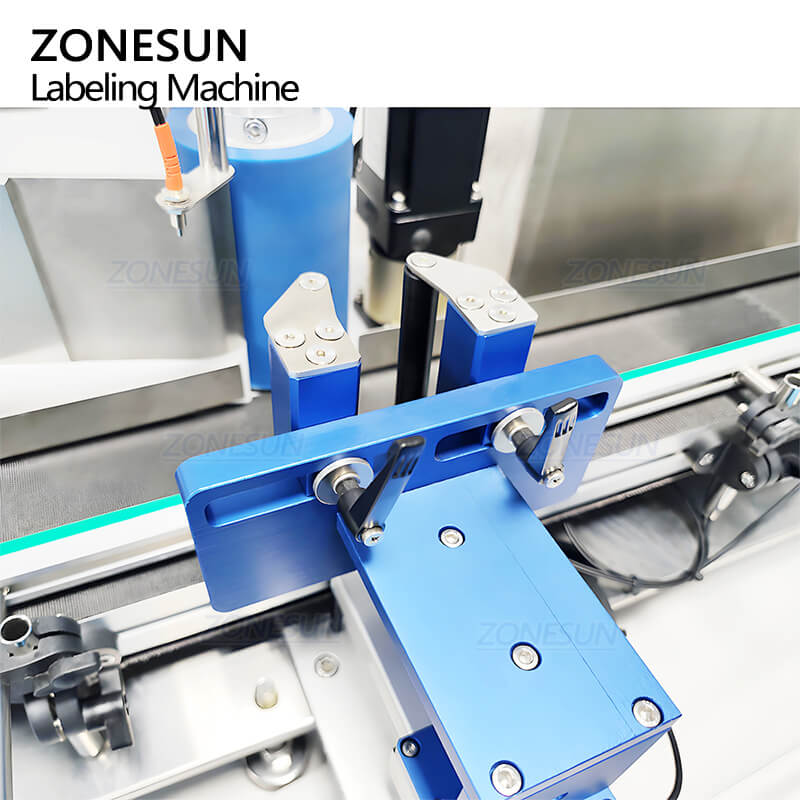 three roller system of fully electric labeling machine for bottle