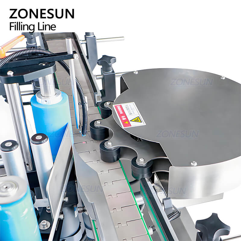 sistem de etichetare al mașinii de etichetare automată pentru borcane de sticlă