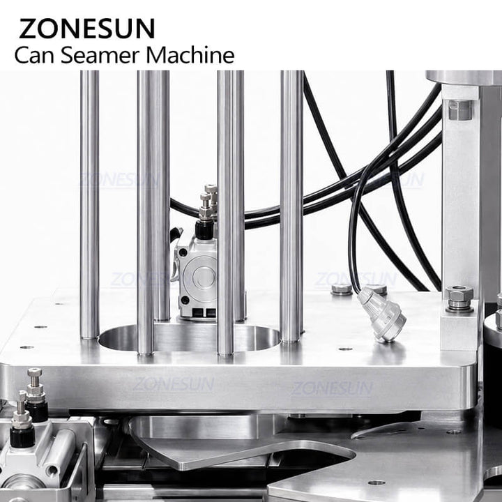lid feeding guide rail system of metal can seaming machine