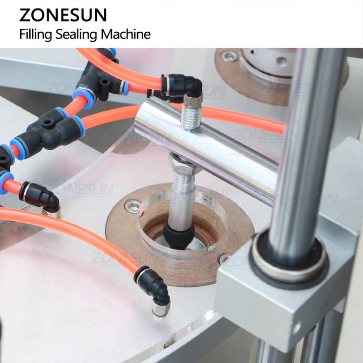lids feeding structure of ZS-GF900C K-cup powder packaging machine