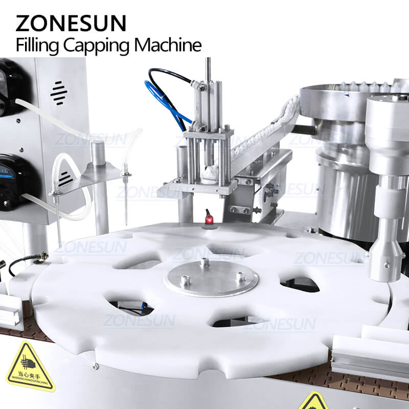 starwheel of monoblock filling capping machine for liquid