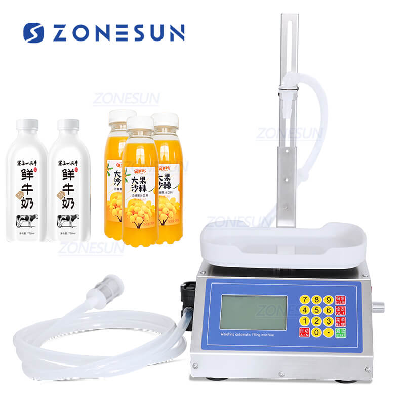 semi-automatic liquid weighing machine 